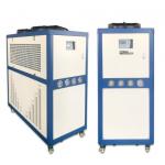 580L Refrigerated Reciprocating  Water Cooled Water Chiller For Electroplating for sale