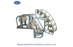 China C Series SHL150C Three Rollers Wire String Tools Cable Pulling Pulley Roller supplier