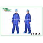 Protective Safety Blue Disposable Coveralls for Men And Eco-Friendly Durable Use