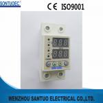Sontuoec Din Rail Adjustable Automatic Voltage Protector 63A 230V for sale