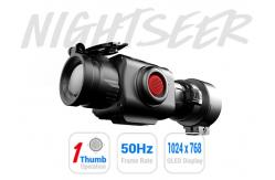 China Outdoor Hunting Use Thermal Clip On , Multi - Function Thermal Imaging Gun Scope supplier