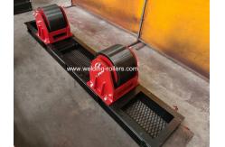 China 5 Ton Conventional Pipe Welding Rollers Bolt Adjustment For Wind Tower supplier