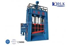 China 630 Tons Scrap Metal 150kw Gantry Shear Cutting Unprepared Steel Recycling supplier