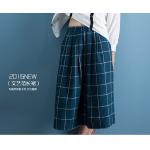 cotton blue & white gingham dress fashionable n casual