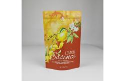 China Custom Printed Plastic Stand Up Bags Resealable Moisture Proof 250g Tea Packaging Bag supplier