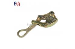 China Single Cam Ground Earth Wire Conductor Stringing Tools Tightening Rope Gripper supplier