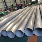 4K 8K Round SS 304 Pipe Hot Drawn 3mm GB DIN EN 1mm-2500mm for sale