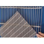 Flexible Anodized Metal Mesh Stair Railing 5.3kg/Sqm Architectural Cable Mesh for sale