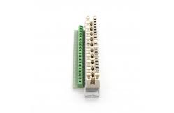 China Indoor KRONE LSA Module Idc With Screw Terminal Flexible Green supplier