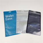 High Quality Custom Private Logo Three Side Seal Bags Easy Tear Line Packaging Bag With Window for sale