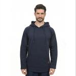 NFPA2112 Flame Resistant Welding Hoodie 350gsm Navy Blue TALL Size for sale
