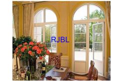 China Double Glass aluminum Clad wood Replacement Windows Natural Laminated Conifer Lumbers supplier