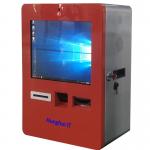 China LCD Wall Mounted Kiosk Machine One Way Bitcoin Atm With RFID Reader manufacturer