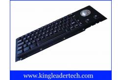 China Black Cherry Mechanical Keyswitch Metal Panel Mount Keyboard With Trackball supplier