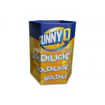 Full Color Temporary Cardboard Paper Recycling Bins For Drinks Flat Packed for sale
