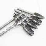 Speed Cutting Tungsten Carbide Rotary Burrs AlTiN Coated Various Tooth Shapes for sale