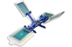 China Manual 4 Color Screen Printing Press supplier