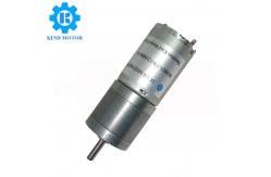 China Brush Micro Gear Motor With Encoder 500 Rpm 25Dx48L Size supplier