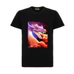 Black Unique 3D T - Shirt Lenticular Printing Service Soft TPU Material for sale