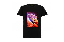 China Black Unique 3D T - Shirt Lenticular Printing Service Soft TPU Material supplier