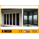 Powder Coated Stainless Steel Security Mesh For Window Screen As5039-2008 Standard for sale