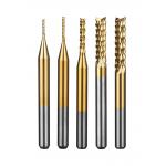 TiN Corn Carbide Milling Cutter Tungsten Steel Nano Coating RCM Coating Gong Cutter for sale