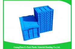 China Solid Collapsible Storage Crate Moving Storage , Foldable Plastic Box Eco-Friendly supplier