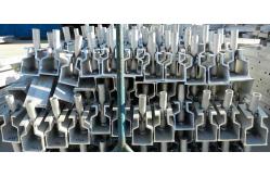 China Multifunction Aluminum Template Profile Customized For Production Line supplier