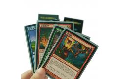 China CPP Custom Art Card Sleeves 66x91mm Matte Finished For Cards Protection supplier