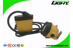 China 25000lux Brightness Miners Helmet Light IP68 Anti Explosive 1200 Battery Cycles supplier