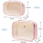 Multi Functional Waterproof Toiletry Bag Makeup Organizer With Zipper Handle for sale