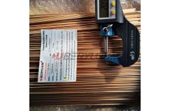 China Rod Form C17300 Beryllium Copper 2.1mmx3000mm With Temper TD04 supplier