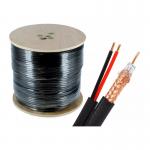 RG59 B/U 2C 0.50 CCA Figure 8 Coaxial cable with 2 power cable of made in China for sale