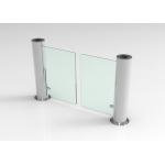 Column Type Swing Barrier Gate Half Height Pillar 200W 1000mm Arm for sale