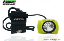 China 4.07W 25000lux 13.6Ah IP68 LED Mining Cap Lamp supplier