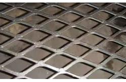 China Medium Expanded Wire Mesh Plate Diamond Steel Mesh Sheet 100mm supplier
