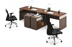 China Modern 1.4M Compact Computer Table E1 Grade Panel For Office supplier