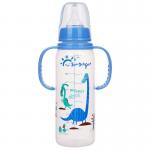 9oz Odorless BPA Free Newborn Baby Feeding Bottle Double Handle for sale