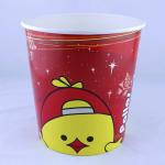 Disposable Popcorn Paper Bucket for sale