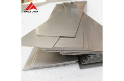 China Gr2 Gr5 Flat Titanium Sheet 1000mm 2000mm Pickling Sand Blasting Surface supplier