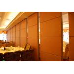 Fabric Surface Operable Floor To Ceiling Room Dividers / Office Acoustic Partition Wall for sale