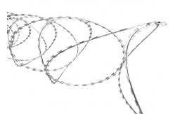 China 304 Galvanized Security Fencing Cbt-65 Concertina Razor Wire Sharp supplier