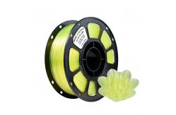 China 3d Printing Filament Glitter Yellow  PLA+ Filament Toughness Enhanced 1.75mm 3D Printer supplier