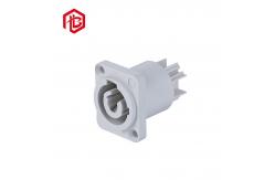 China Dust Proof 3P3C IP68 Waterproof Rj45 Panel Mount Jack supplier