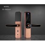 Durable Alkaline Battery Fingerprint Door Lock Tuya Bluetooth Fingerprint Door Lock for sale