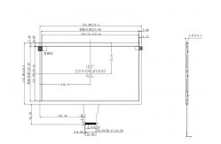 China 10.1 Inch 1024x600 Resolution LCD Panel for Professional Applications 500nits Brightness supplier