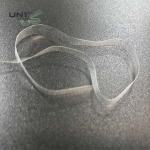Semi Transparent Mobilon Tape TPU Elastic Tape For Garment Reinforcement for sale