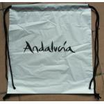 Double Shoulders Plastic Drawstring Backpack Bags For Travel / Swim / Run / Sports / Relaxation for sale