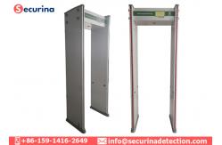China 24zones Stationary Arched Metal Detector Walk Through For Firearms Bladed Weapons supplier