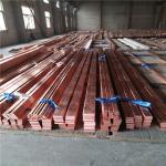 Brass Red Copper CCC Power Distribution Bus Bar 2-20mm X 20-600mm Terminal Block Accessories for sale